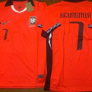 Nike SOUTH KOREA National Team HEUNG MIN SON Men's JERSEY Sz M,L,XL,2X TOTTENHAM